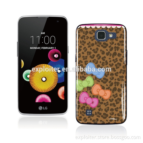Full protective epoxy resin customizable phone cover for LG4 cover